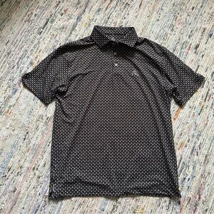 Rhoback The Espresso Martini Performance Polo Shirt Medium